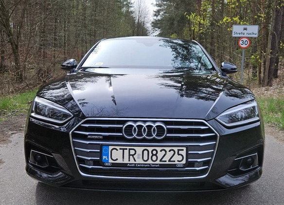 Audi A5 cena 140000 przebieg: 136000, rok produkcji 2016 z Toruń małe 121